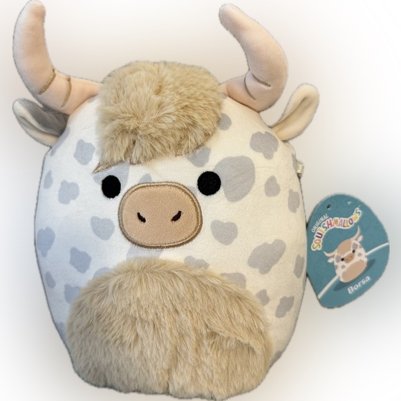 Nwt 7" Borsa Cow Squishmallow - Picture 1 of 5